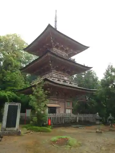 岩殿山安楽寺（吉見観音）の塔