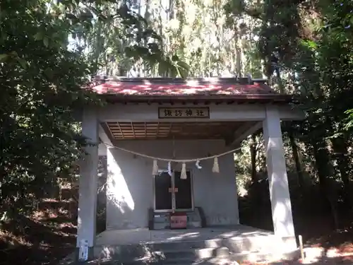 諏訪神社の本殿・本堂