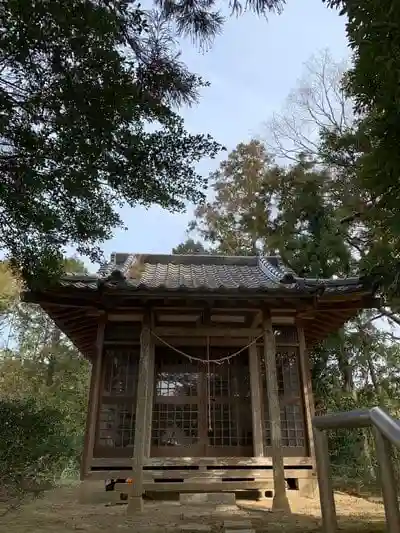諏訪八坂両神社の本殿