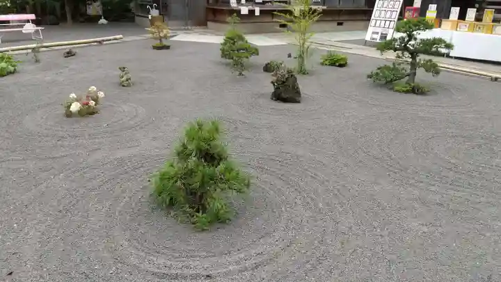 常陸第三宮 吉田神社の庭園