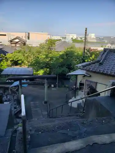 日枝神社の景色