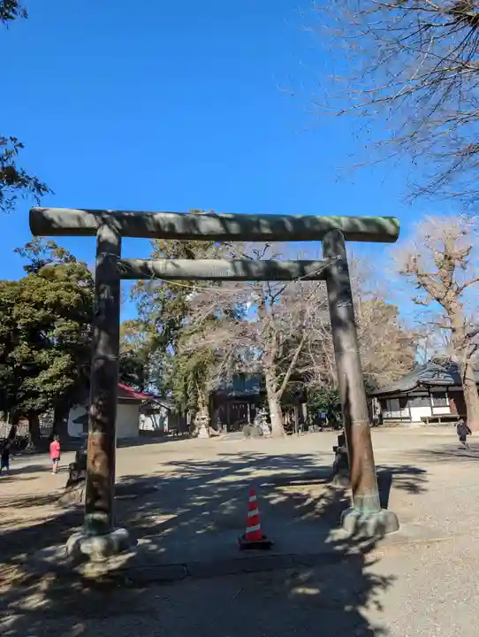 飯泉八幡神社の鳥居
