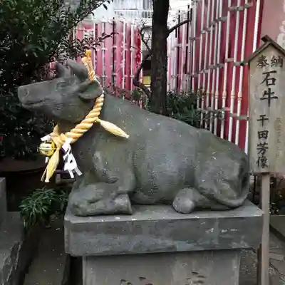 平河天満宮の狛犬