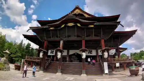 善光寺の本殿・本堂