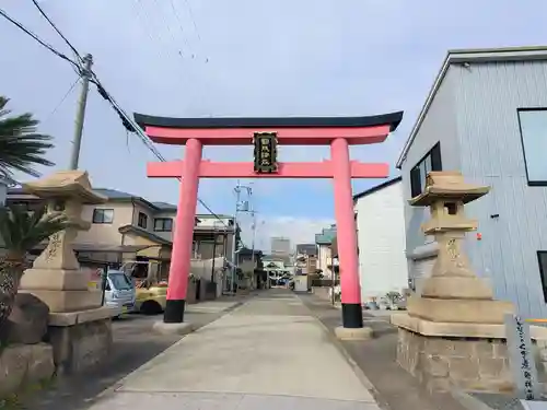 厄除の宮　駒林神社の鳥居