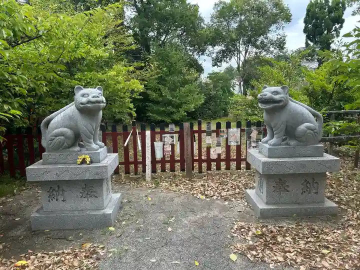 大江神社の狛犬