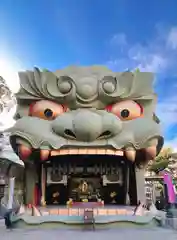 難波八阪神社の狛犬