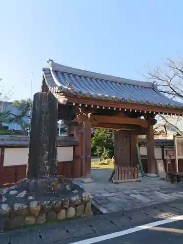 妙恩寺の山門