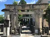 成沢八幡神社の鳥居
