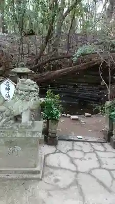 水分神社の狛犬