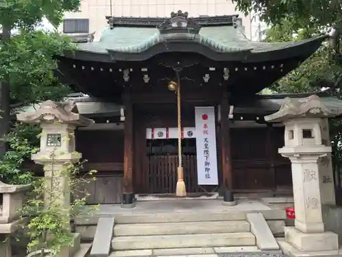 梛神社・隼神社の本殿