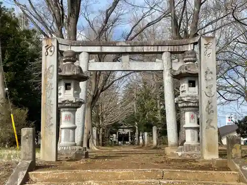 沓掛香取神社の鳥居