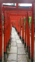 根津神社の鳥居