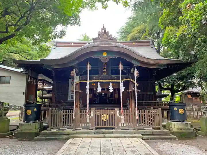 川口神社の本殿・本堂