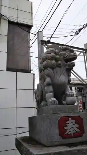 鎌ヶ谷八幡神社の狛犬