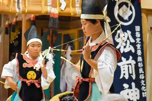 尻岸内八幡神社の神楽