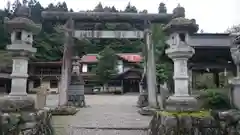 加蘇山神社の鳥居