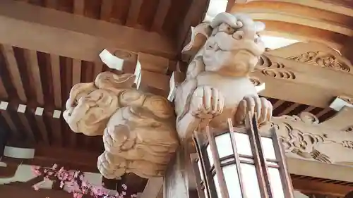 水宮神社の狛犬