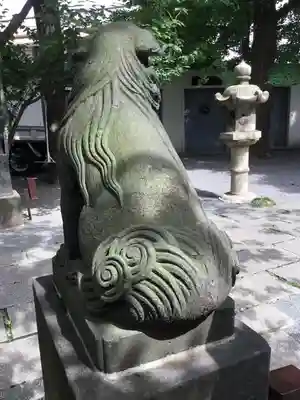 七社神社の狛犬