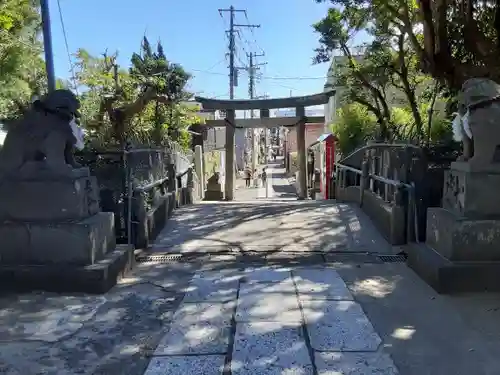 海南神社の鳥居