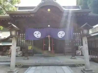 久留米宗社　日吉神社の本殿・本堂