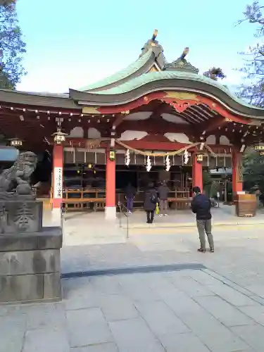 越ヶ谷久伊豆神社の本殿