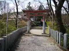 越生神社の鳥居