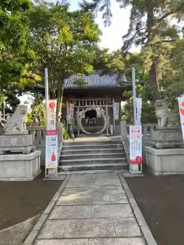 片瀬諏訪神社の本殿・本堂