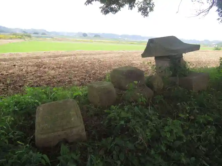 裏つくば、恋瀬川沿いの神社(茨城県)