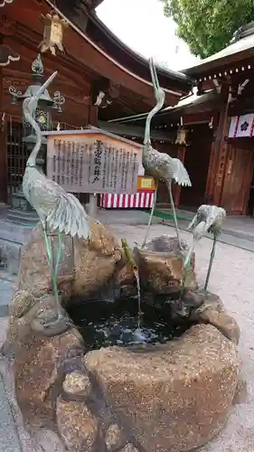 櫛田神社の狛犬