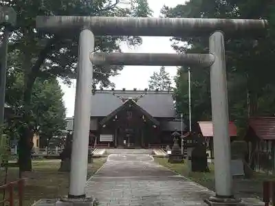 上富良野神社の鳥居