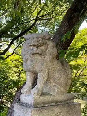 金井戸神社の狛犬