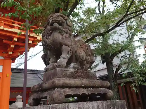 八坂神社(祇園さん)の狛犬