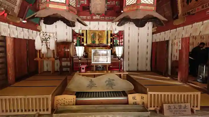 北口本宮冨士浅間神社の本殿・本堂