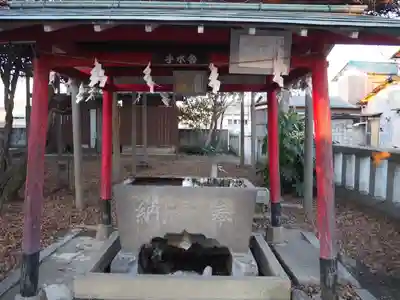 島田八坂神社の手水舎