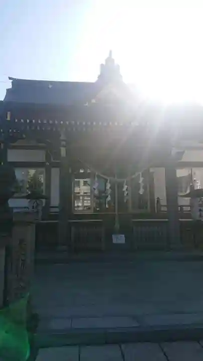 今泉八坂神社の本殿・本堂