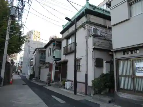 佃天台地蔵尊の周辺