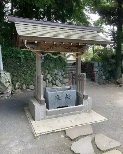 日吉神社の手水舎