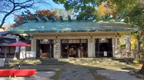 駒込天祖神社の本殿・本堂