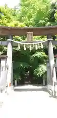 下総国三山　二宮神社の鳥居