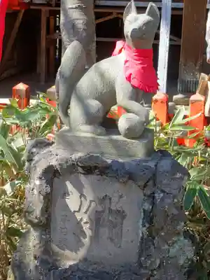 花園稲荷神社の狛犬