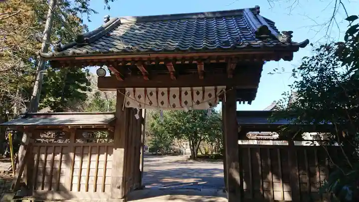 元三大師安楽寺の山門・神門
