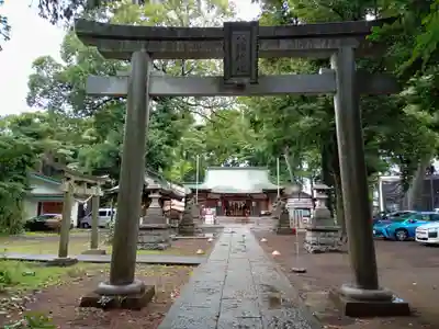 下高井戸八幡神社の鳥居