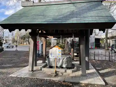 新琴似神社の手水舎