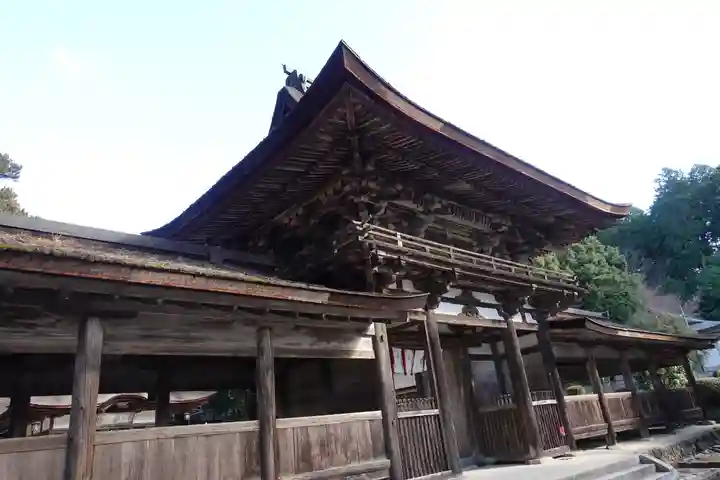 油日神社の山門・神門