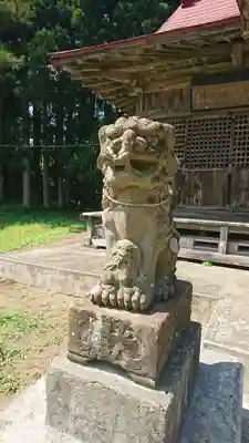 和我神社の狛犬