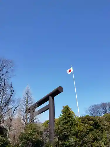 靖國神社の鳥居