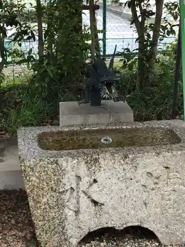 比佐豆知神社の手水舎