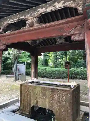 増上寺の手水舎