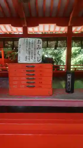 枚聞神社のおみくじ